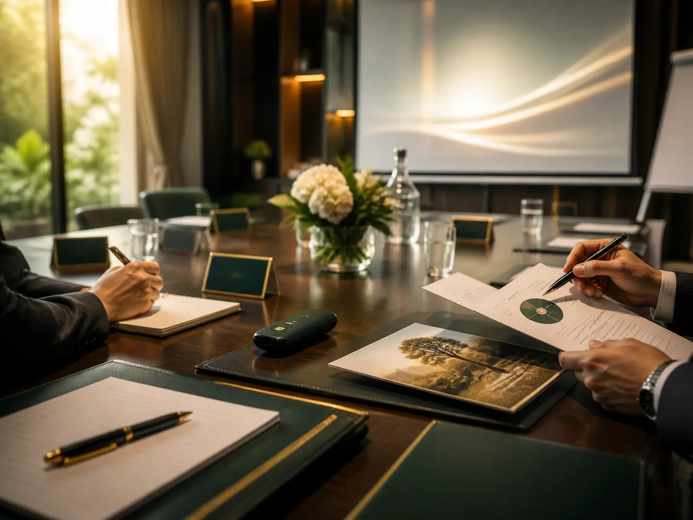 Estate planning advisor training room
